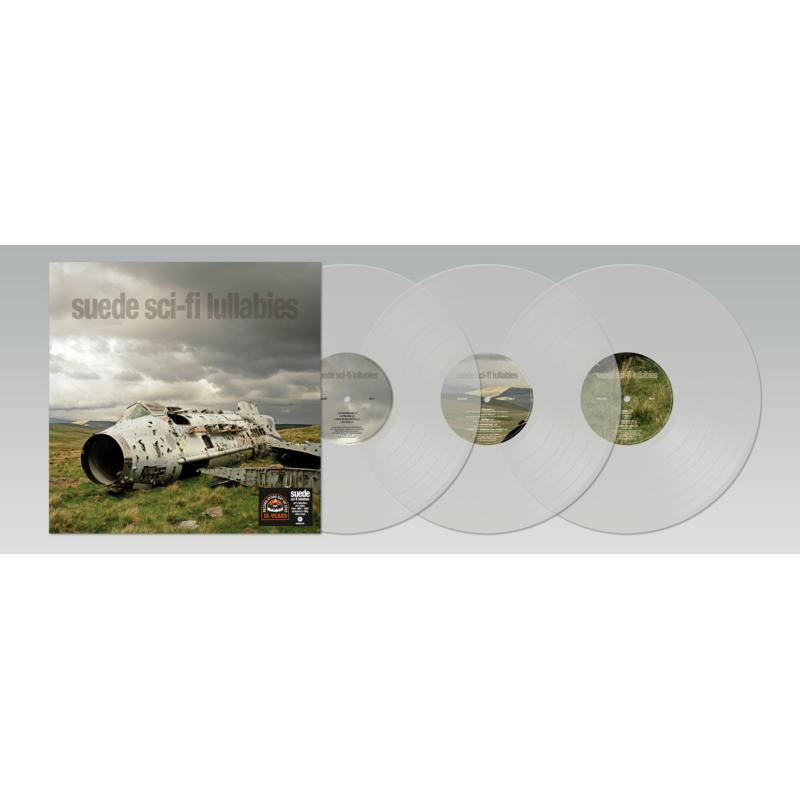 Suede - Sci Fi Lullabies - 25th Anniversary Edition (180g Clear Vinyl) - Triple Lp