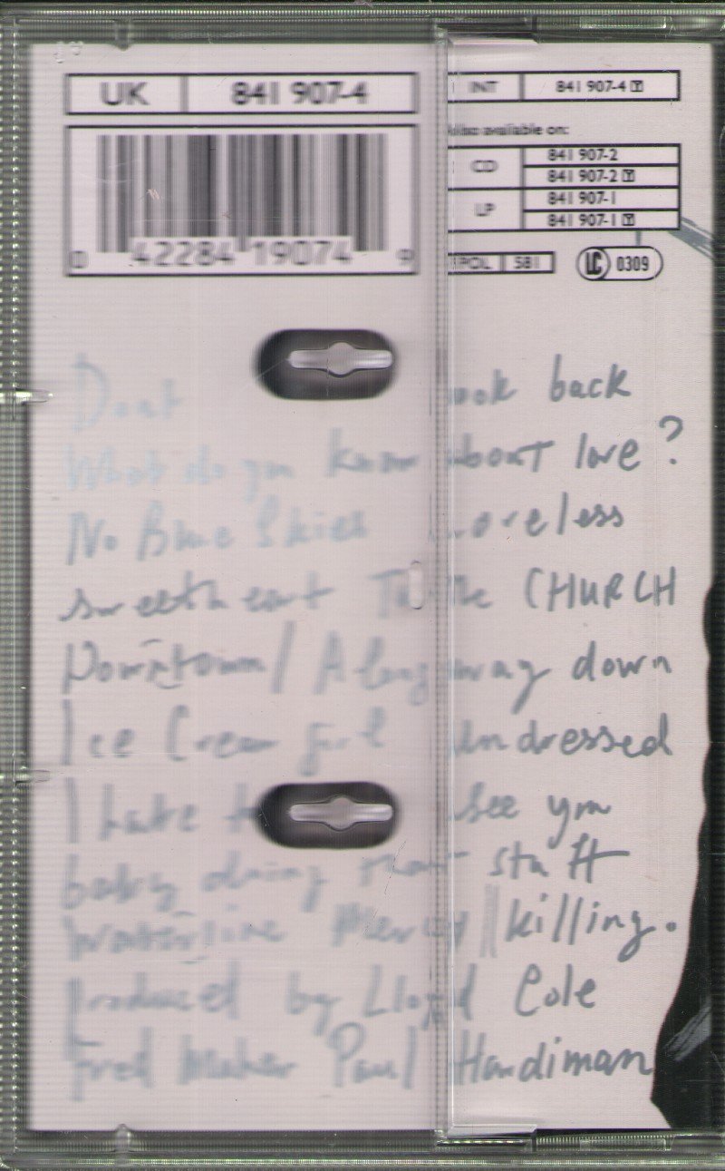 Lloyd Cole - Lloyd Cole - Cassette
