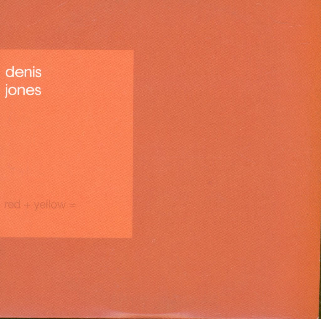 Denis Jones - Red And Yellow Equals - Cd