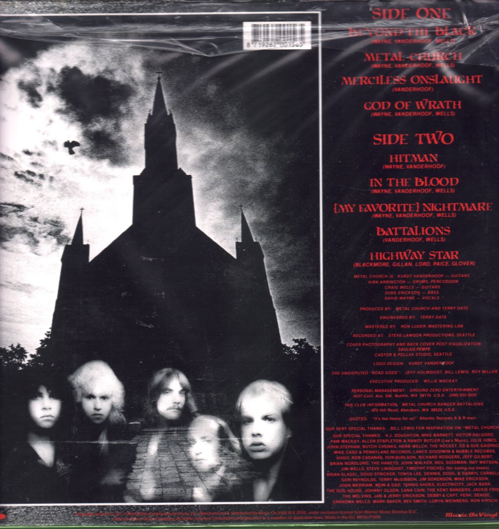 Metal Church - Metal Church - Lp
