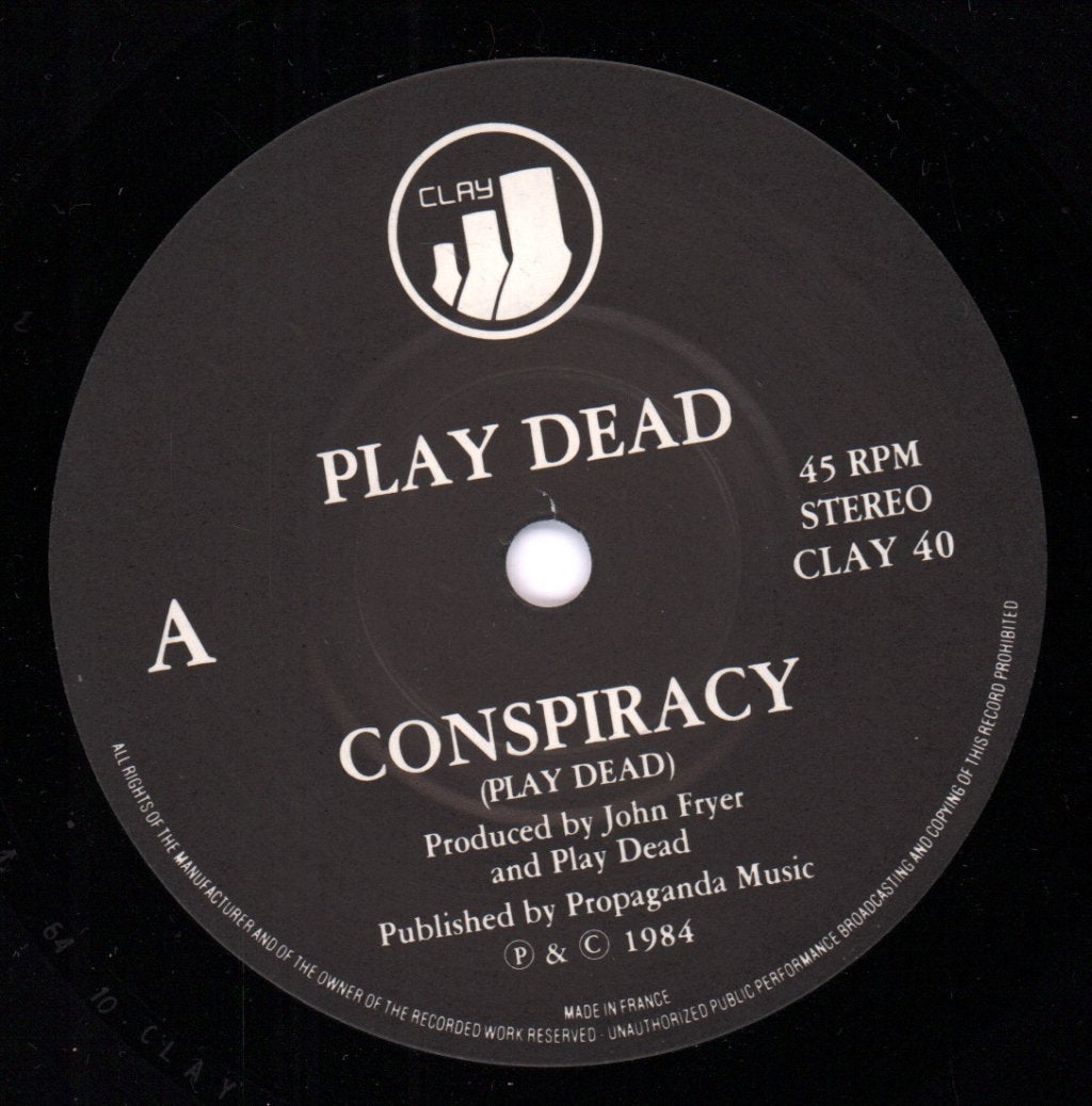 Play Dead - Conspiracy - 7 Inch