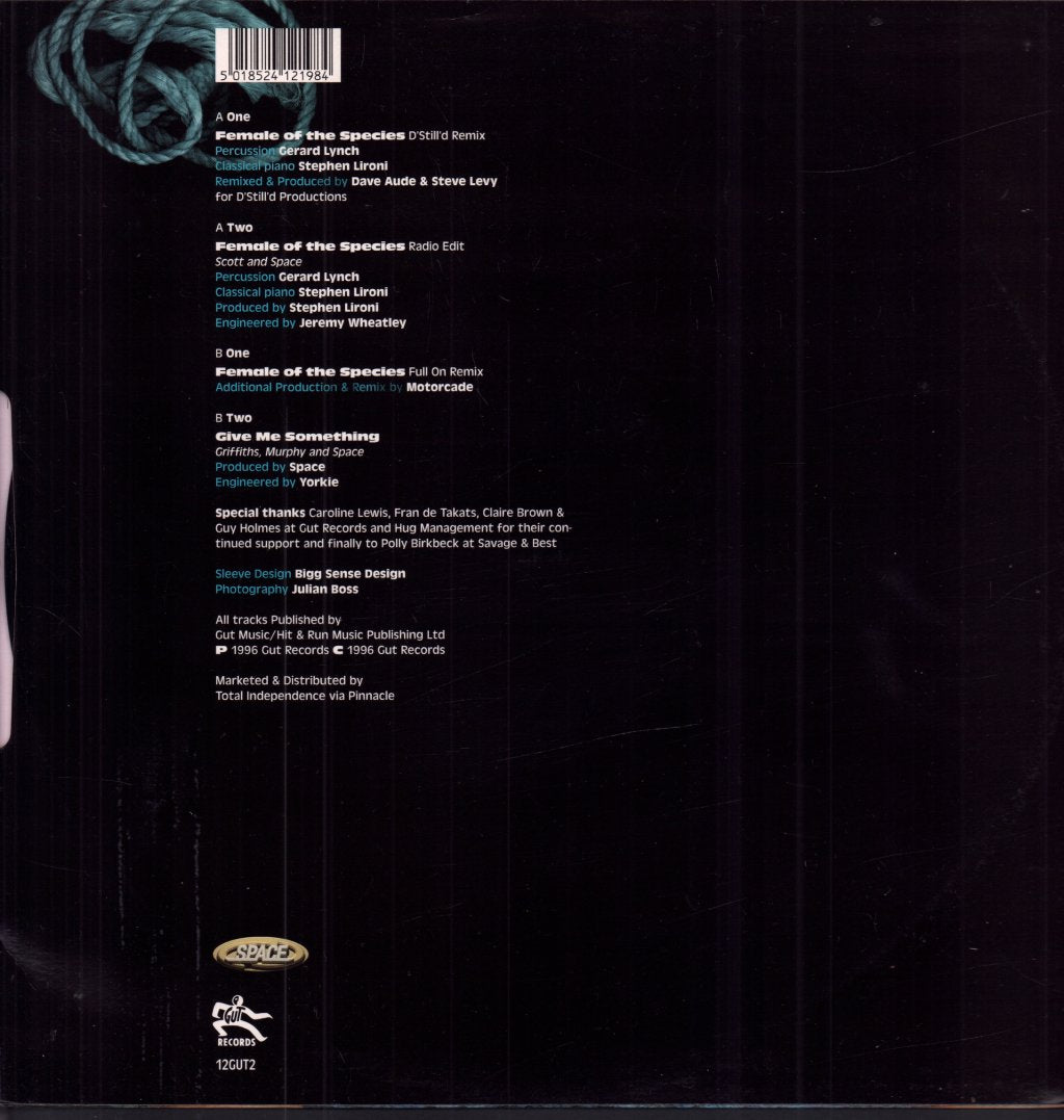 Space (Late 90'S Group) - Female Of The Species - 12 Inch