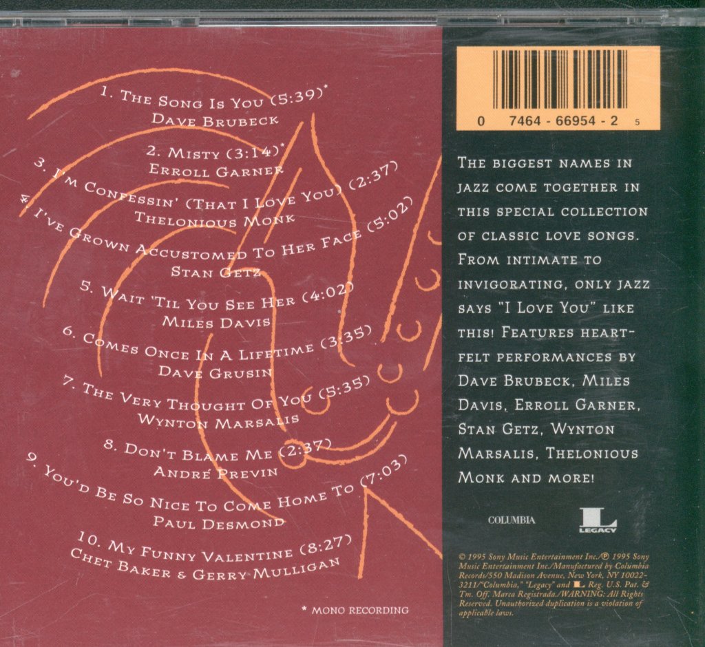 Various Artists - Very Thought Of You: Jazz For Lovers - Cd