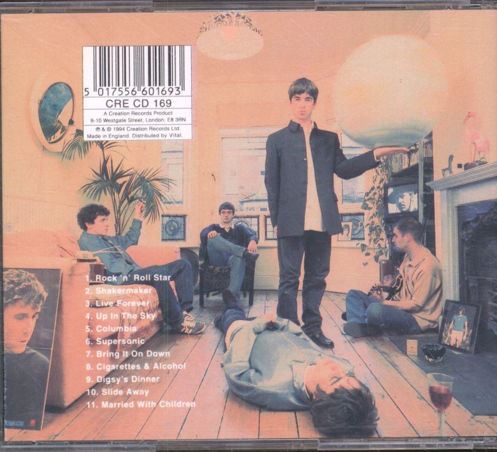 Oasis - Definitely Maybe - Cd