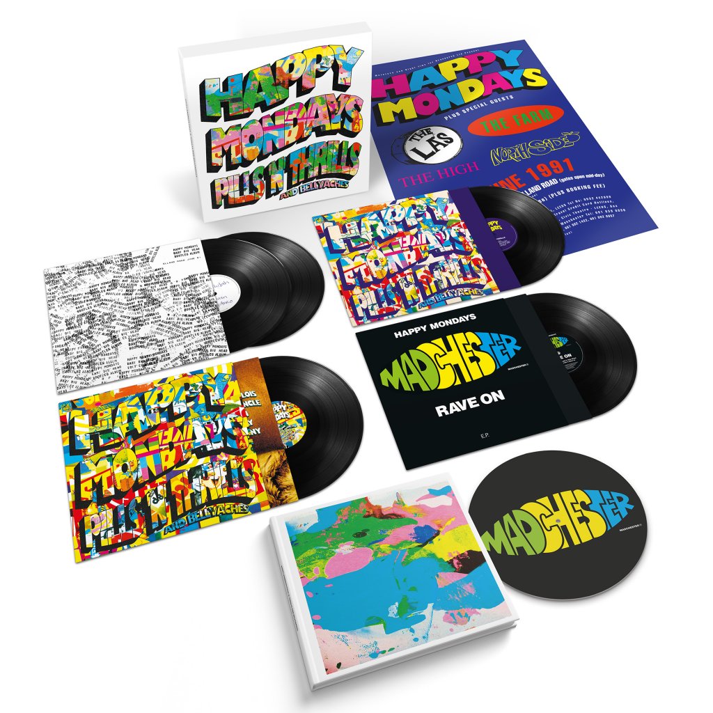 Happy Mondays - Pills 'n' Thrills and Bellyaches - Lp Box Set