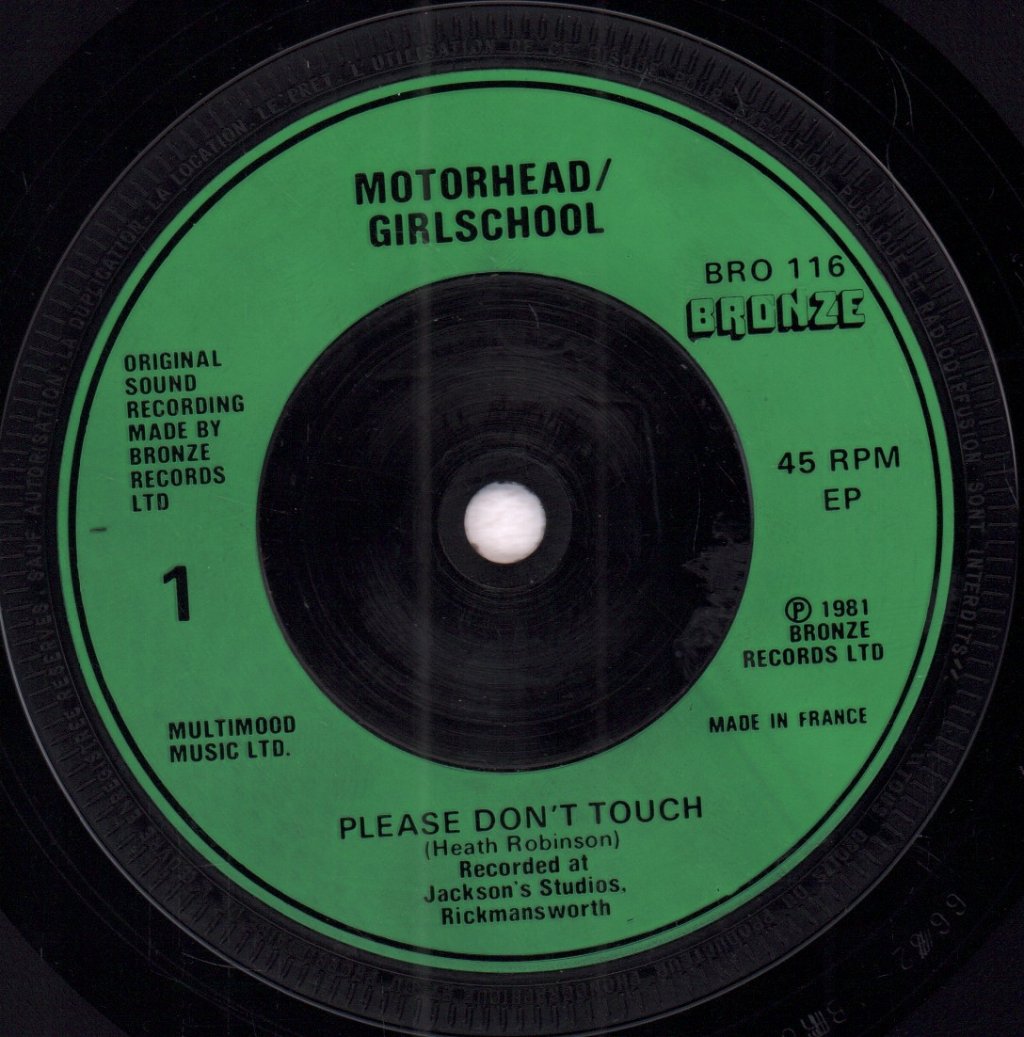 Motorhead And Girlschool - St Valentines Day Massacre - 7 Inch