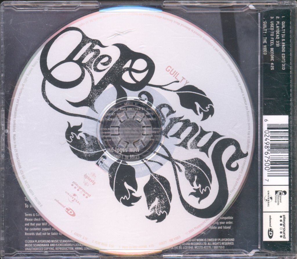 Rasmus - Guilty - Cd