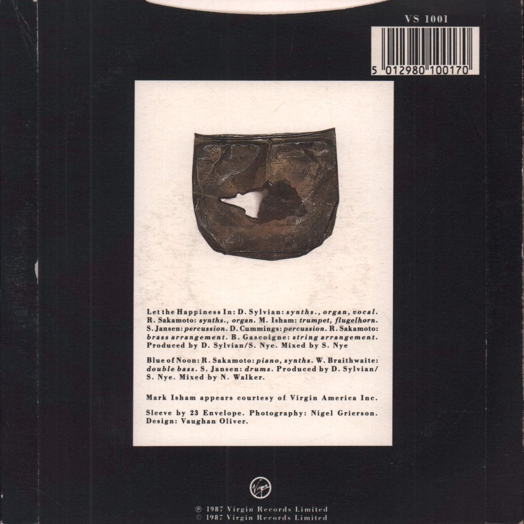 David Sylvian - Let The Happiness In - 7 Inch