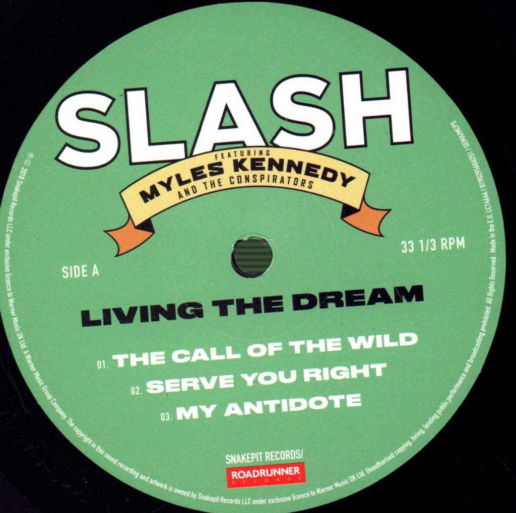 Slash Featuring Myles Kennedy And The Conspirators - Living The Dream - Double Lp