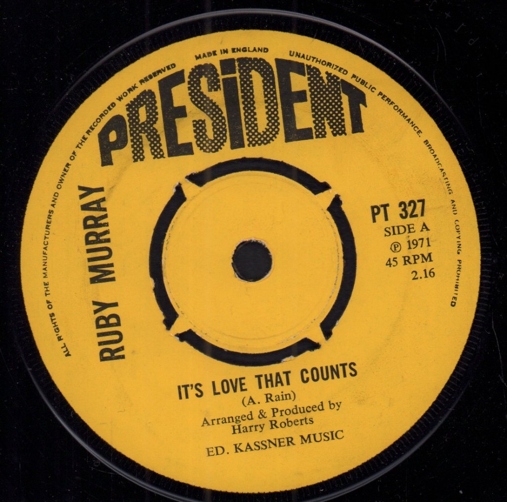 Ruby Murray - It's Love That Counts - 7 Inch