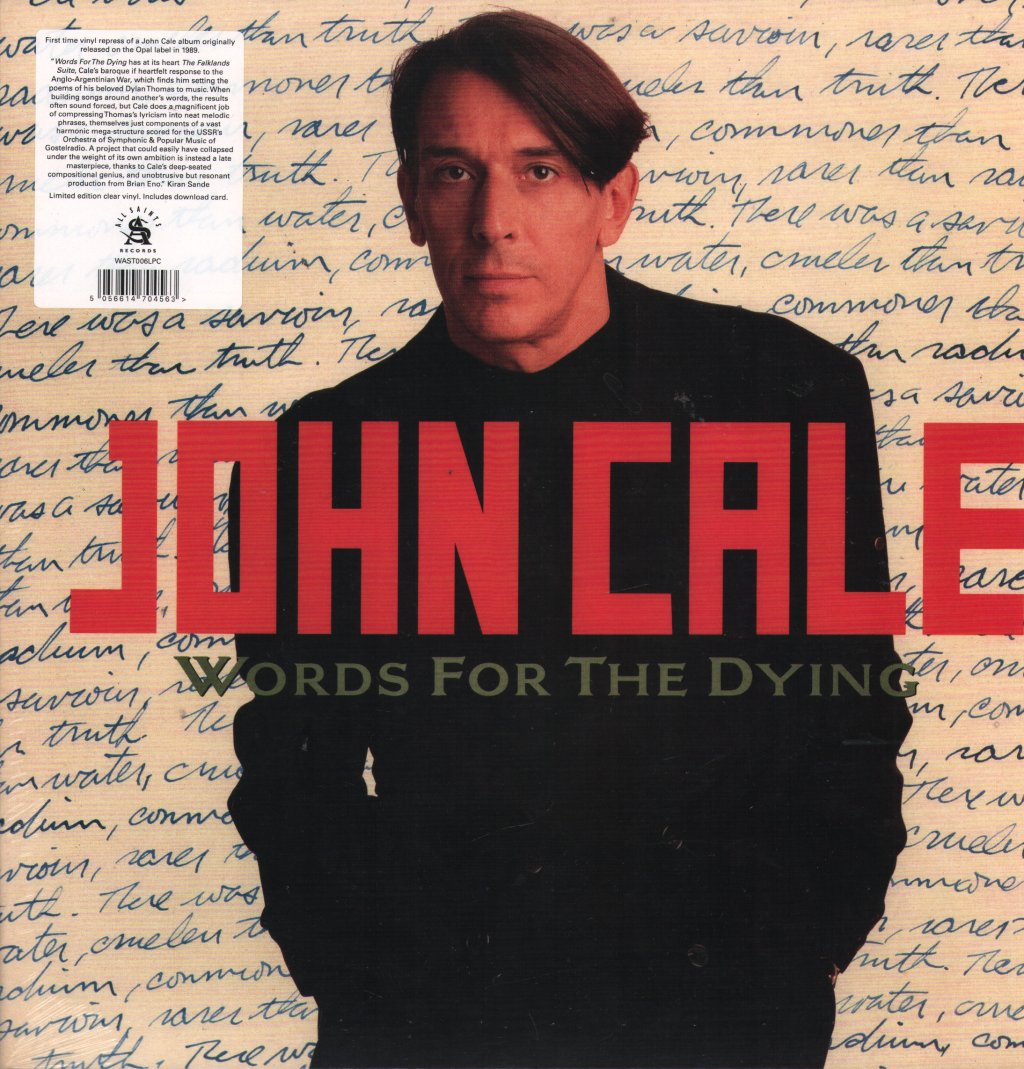 John Cale - Words For the Dying - Lp