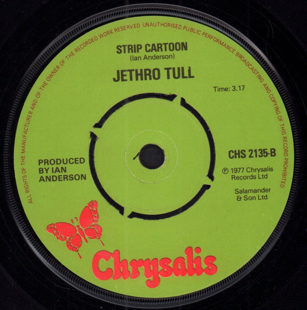 Jethro Tull - Whistler - 7 Inch