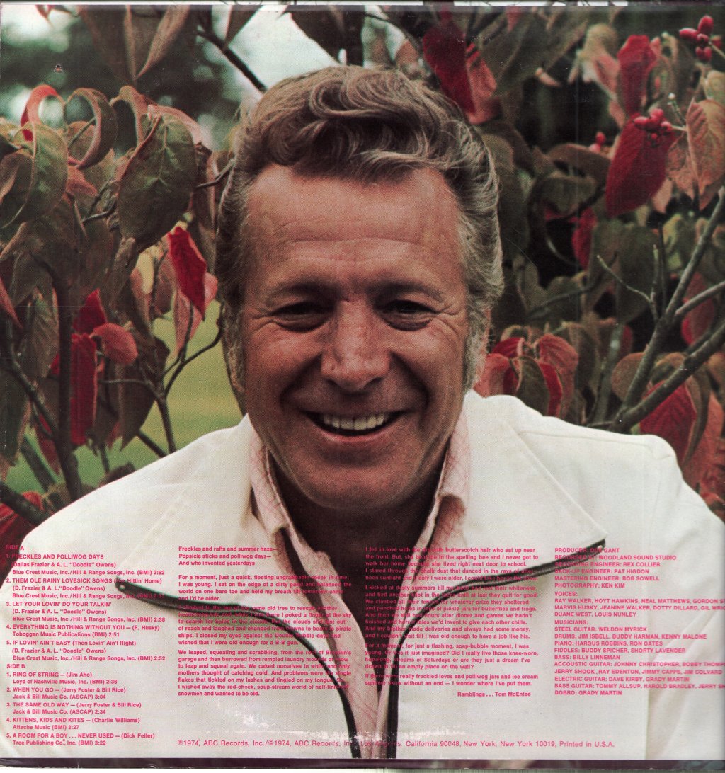 Ferlin Husky - Freckles And Polliwog Days - Lp