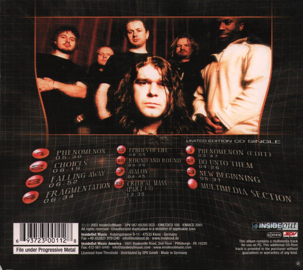 Threshold - Critical Mass - Cd