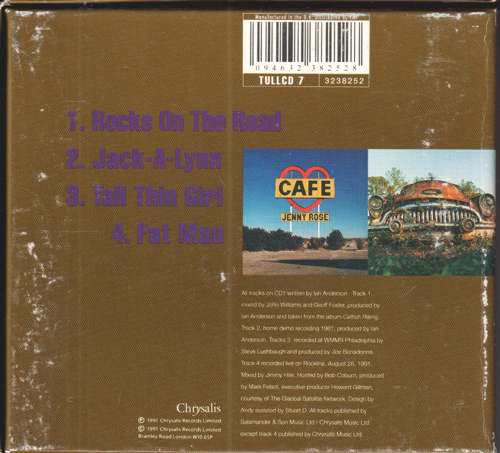 Jethro Tull - Rocks On The Road - Double Cd