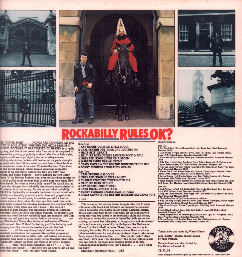 Various Artists - Rockabilly Rules OK? - Lp