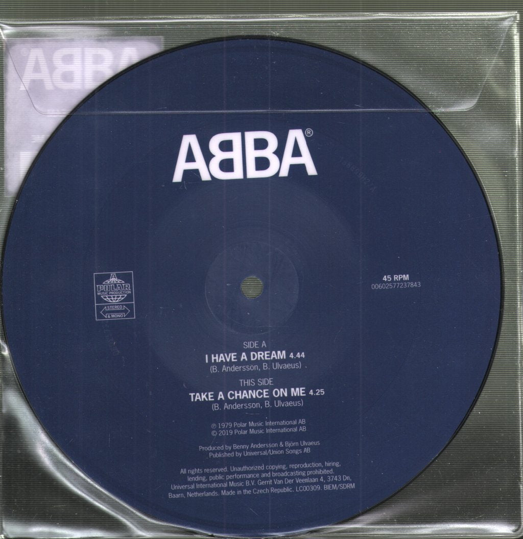 ABBA - I Have A Dream - 7 Inch