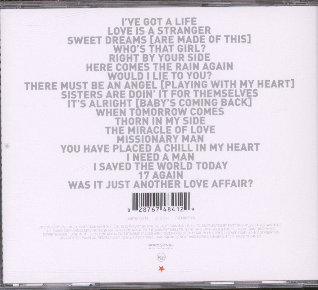 Eurythmics - Ultimate Collection - Cd