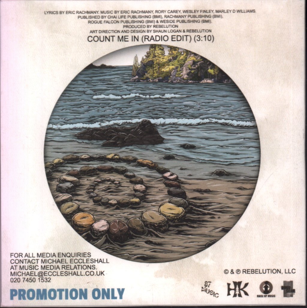 Rebelution - Count Me In - Cdr