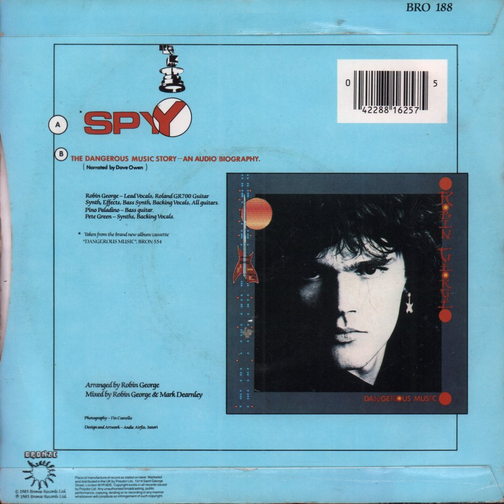 Robin George - Spy - 7 Inch