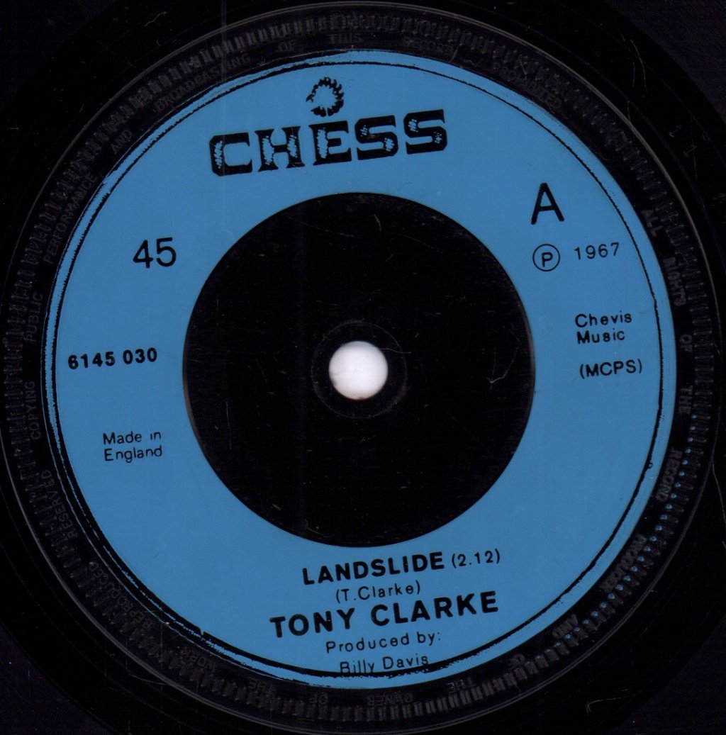 Tony Clarke - Landslide - 7 Inch