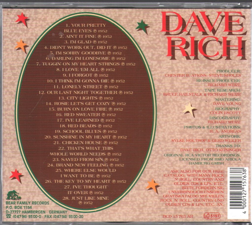 Dave Rich - Ain't It Fine - Cd