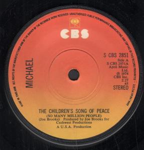 Michael - Children's Song Of Peace - 7 Inch
