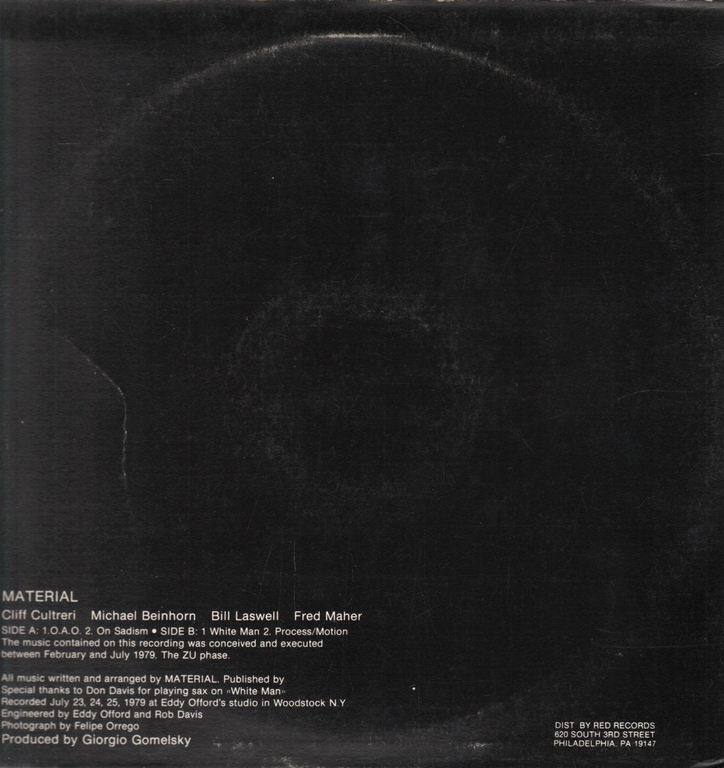 Material - Temporary Music 1 - 12 Inch