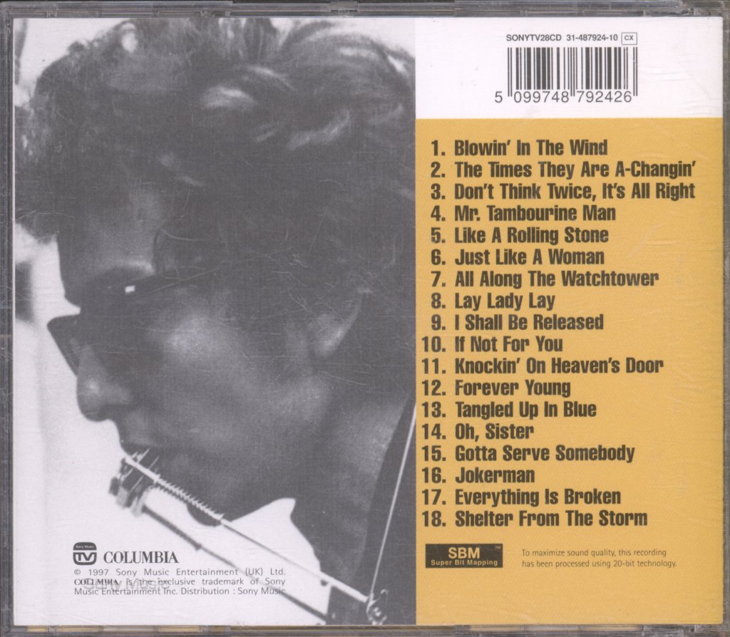 Bob Dylan - Best Of Bob Dylan - Cd