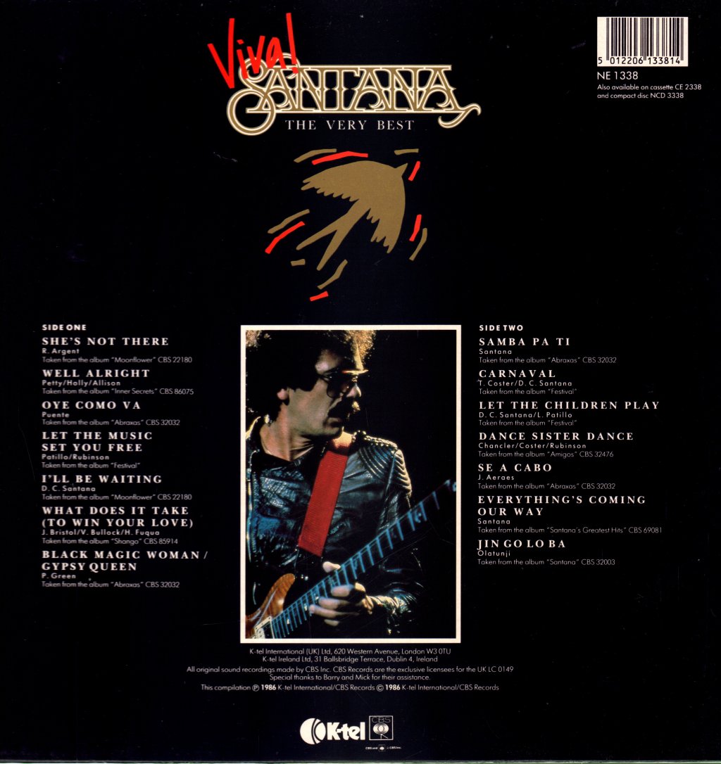 Santana - Viva Santana - Very Best Of - Lp
