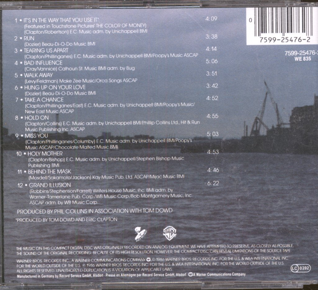 Eric Clapton - August - Cd