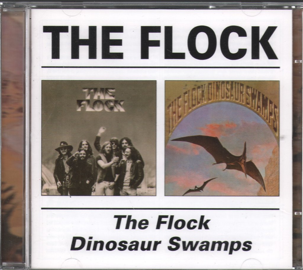 Flock - Flock / Dinosaur Swamps - Double Cd