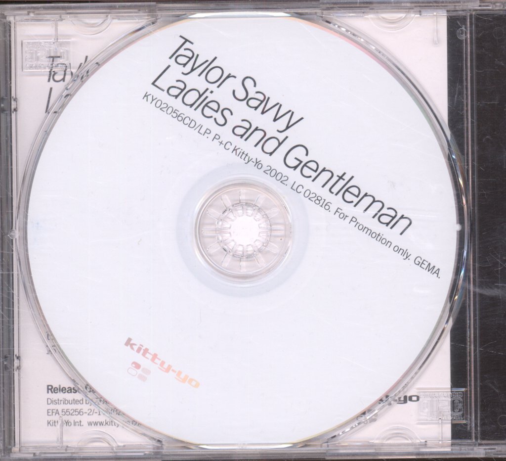 Taylor Savvy - Ladies & Gentleman - Cd