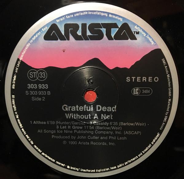 Grateful Dead - Without A Net - Triple Lp