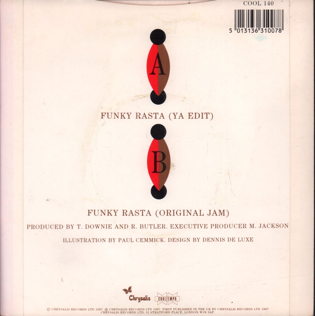 Naturals (80'S Soul) - Funky Rasta - 7 Inch