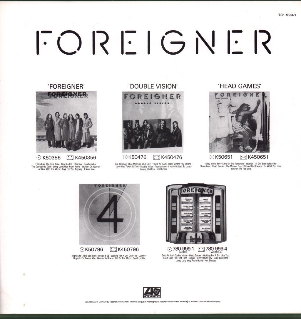 Foreigner - Agent Provocateur - Lp