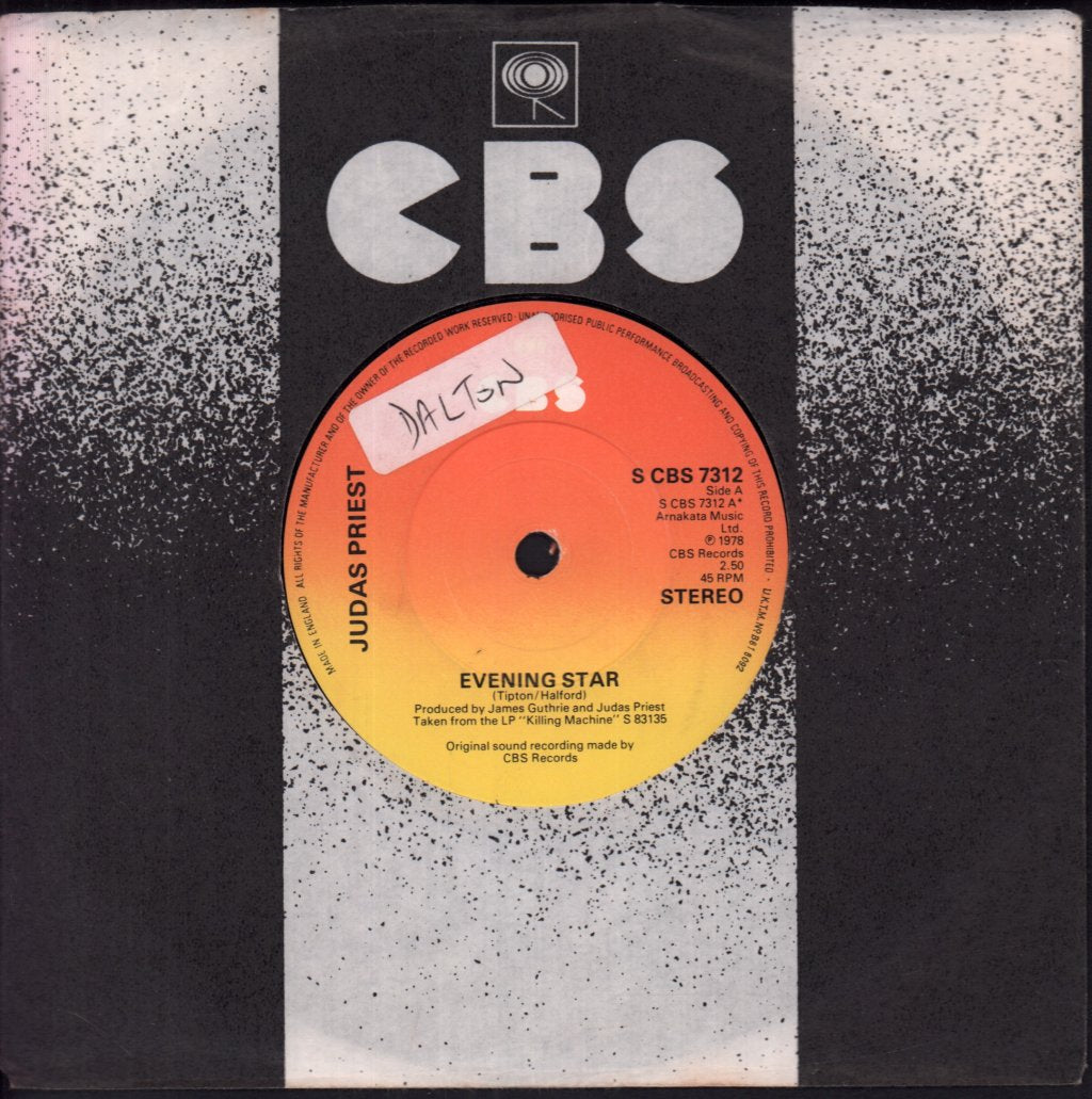 Judas Priest - Evening Star - 7 Inch