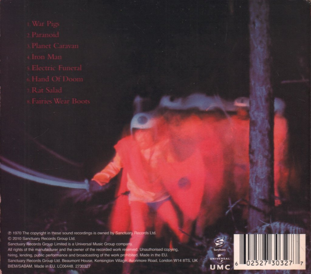 Black Sabbath - Paranoid - Cd
