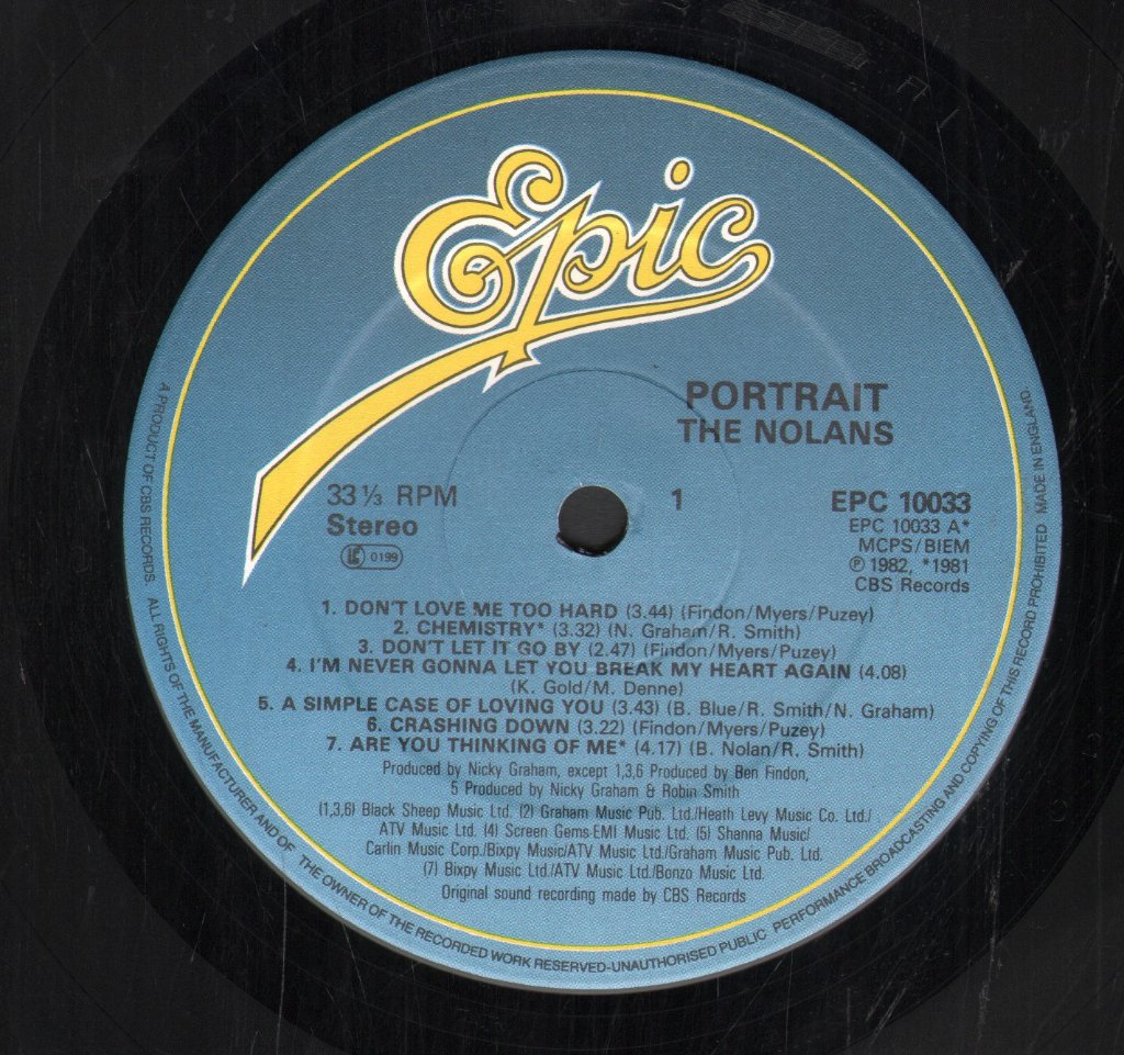 Nolans - Portrait - Lp