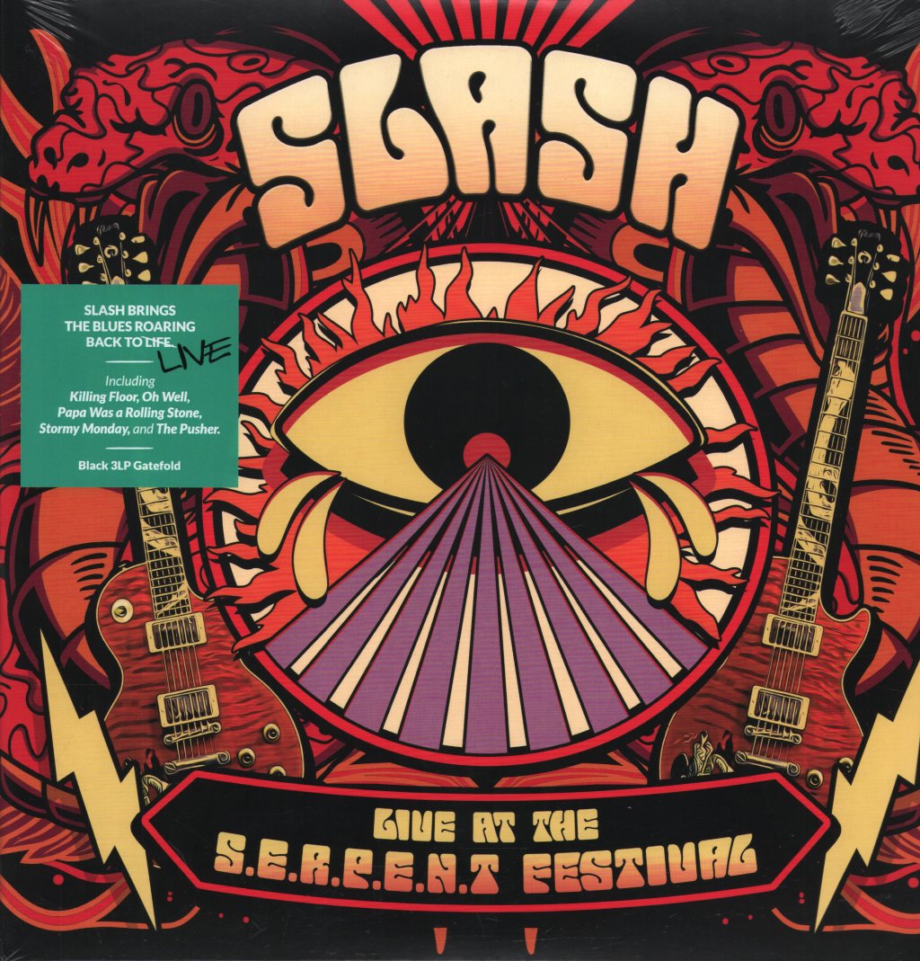 Slash - Live At the S.E.R.P.E.N.T. Festival - Triple Lp