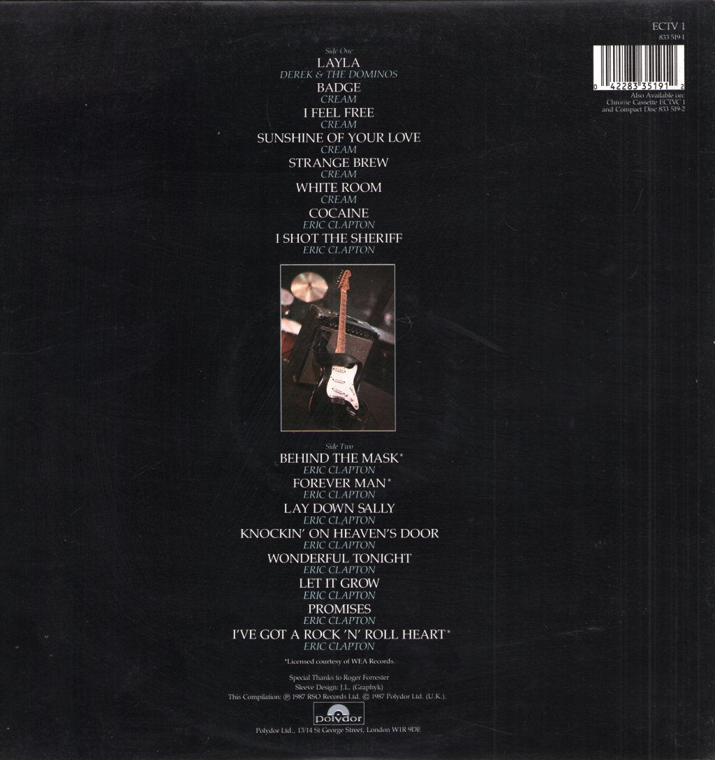 Eric Clapton - Cream Of - Lp