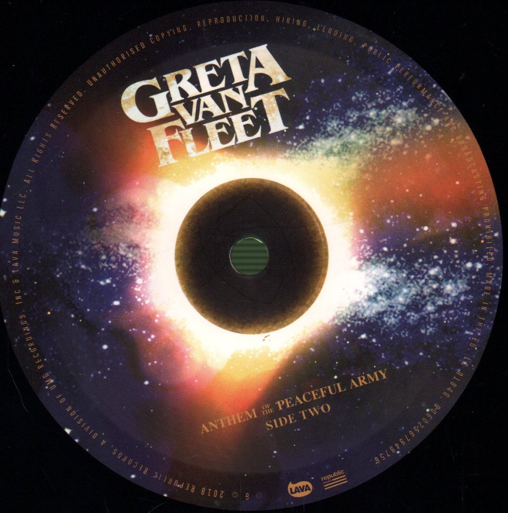 Greta Van Fleet - Anthem Of The Peaceful Army - Lp