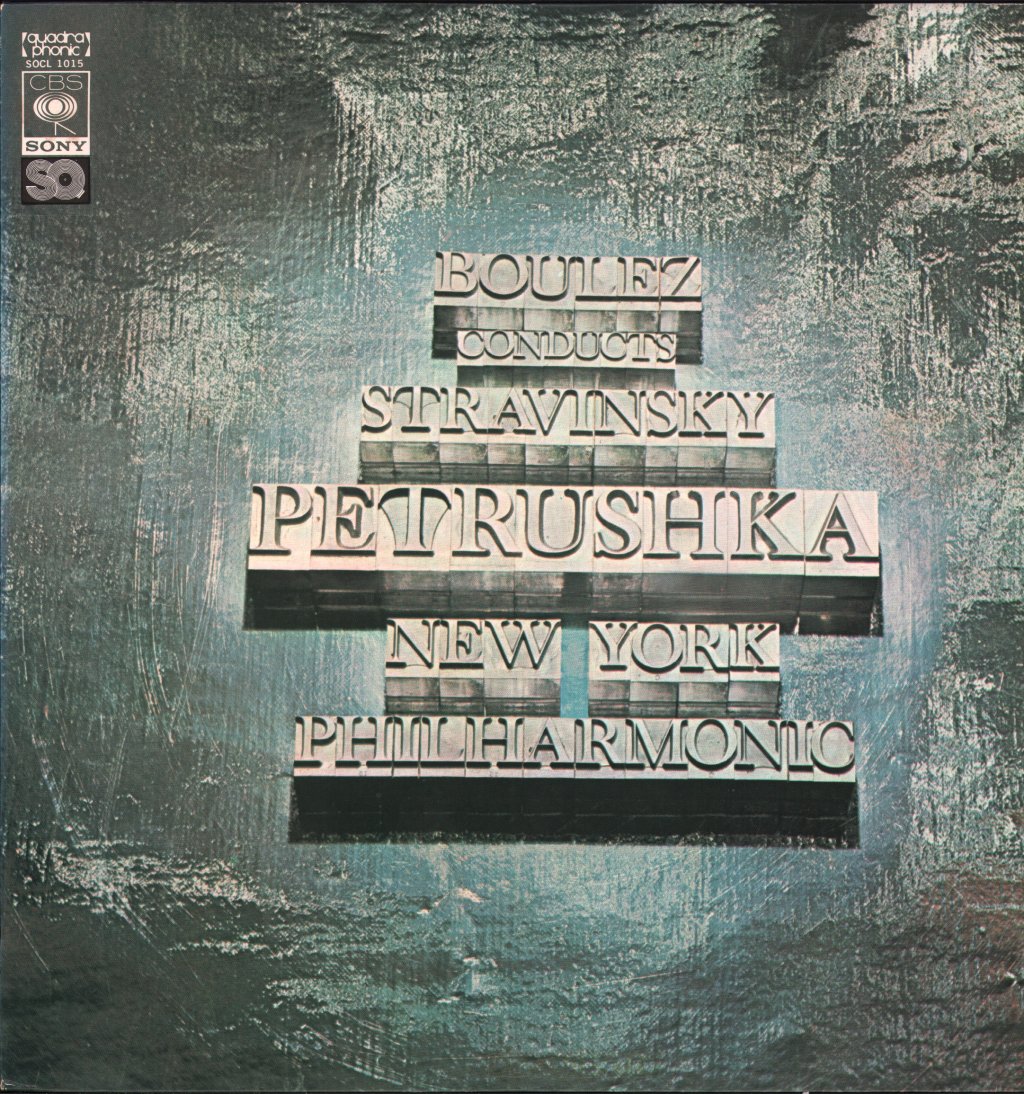 Pierre Boulez / New York Philharmonic Orchestra - Stravinsky - Petrushka - Lp