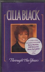 Cilla Black - Through The Years - Cassette