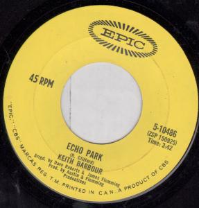 Keith Barbour - Echo Park - 7 Inch