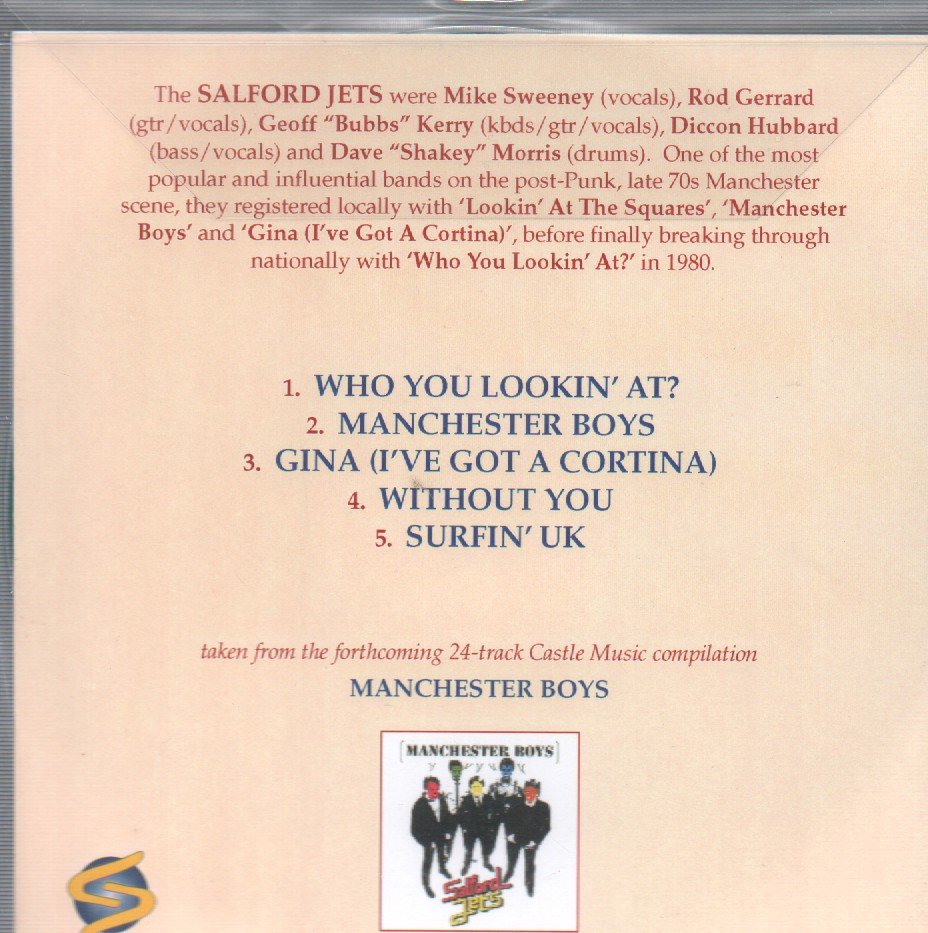 Salford Jets - Manchester Boys - Cdr