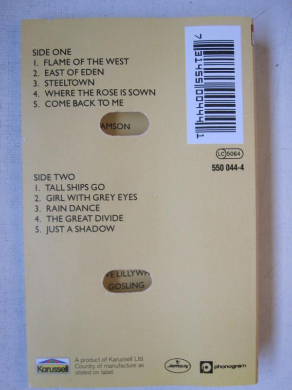 Big Country - Steeltown - Cassette