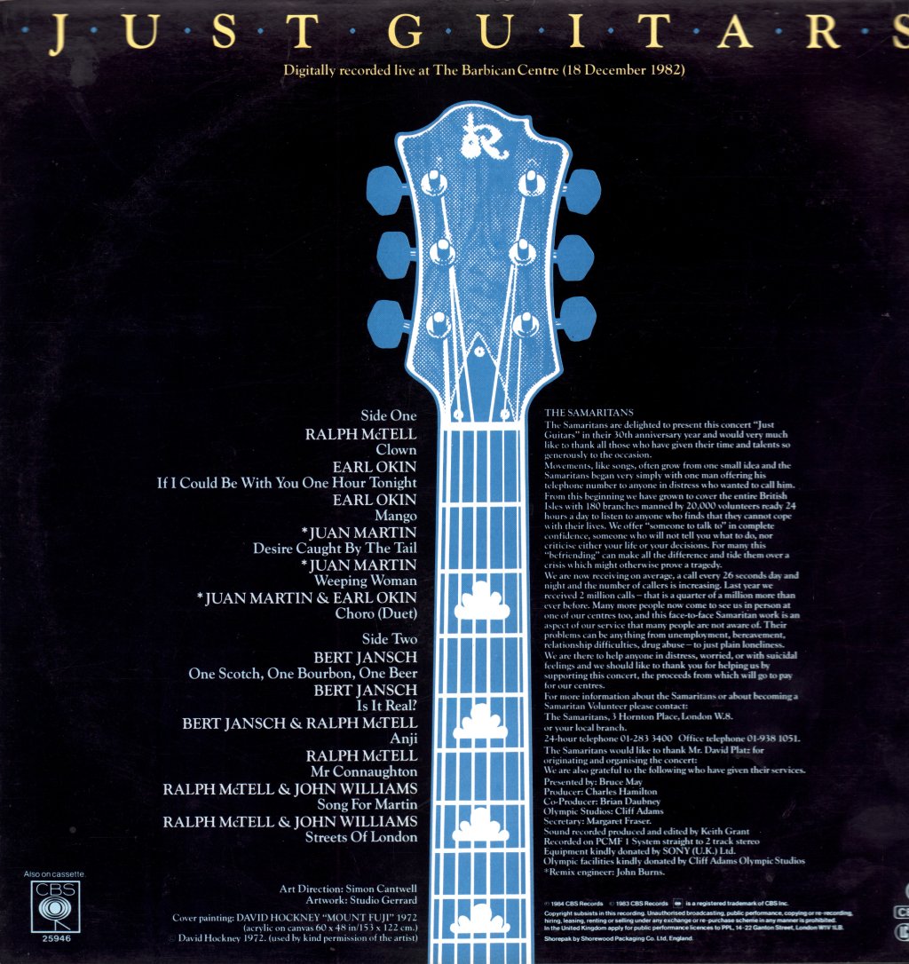 Various Artists - Just Guitars - Lp