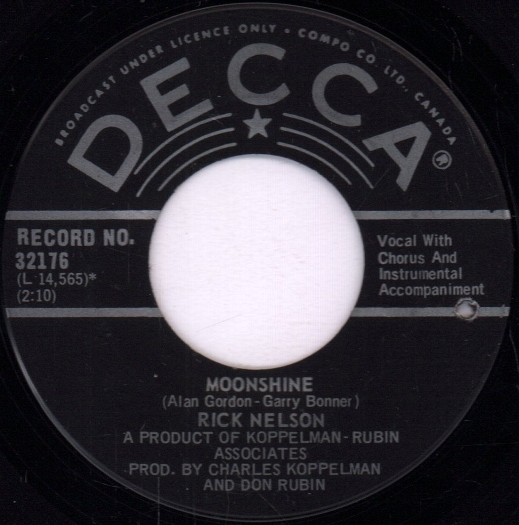 Rick Nelson - Suzanne On A Sunday Morning - 7 Inch