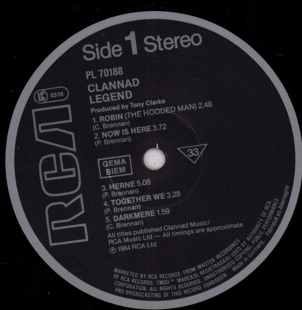 Clannad - Legend - Lp